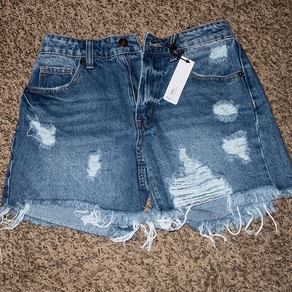 jean shorts